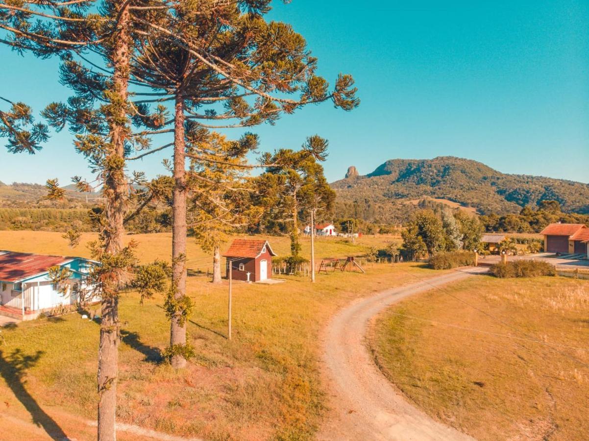 Fazenda Tamandua Casa De Campo - Cabana Coragem Villa Rio Rufino Dış mekan fotoğraf