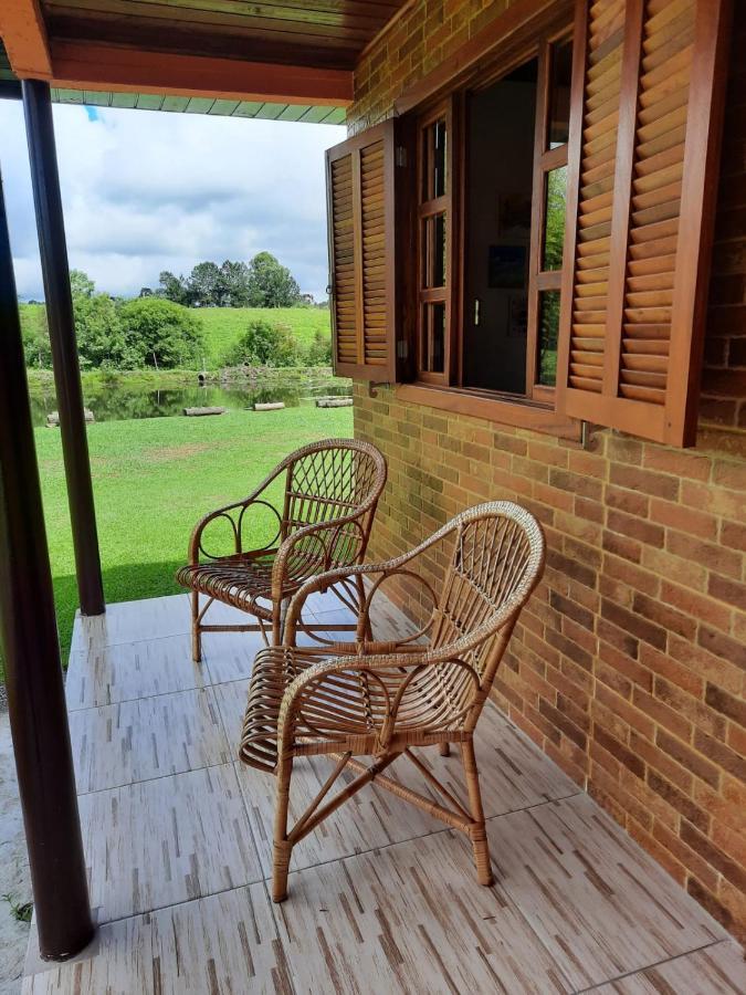 Fazenda Tamandua Casa De Campo - Cabana Coragem Villa Rio Rufino Dış mekan fotoğraf