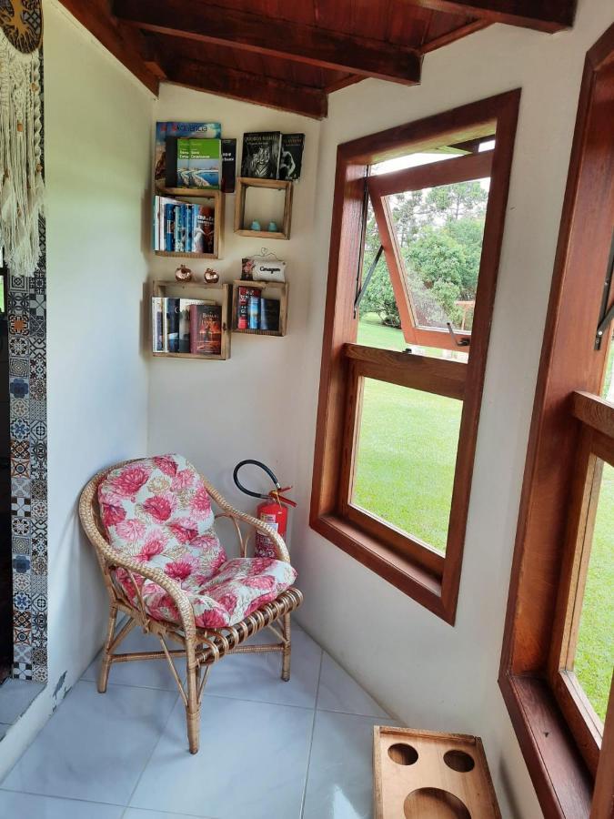 Fazenda Tamandua Casa De Campo - Cabana Coragem Villa Rio Rufino Dış mekan fotoğraf