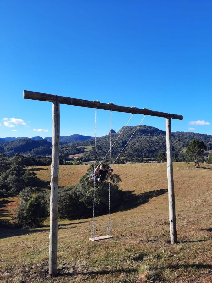 Fazenda Tamandua Casa De Campo - Cabana Coragem Villa Rio Rufino Dış mekan fotoğraf