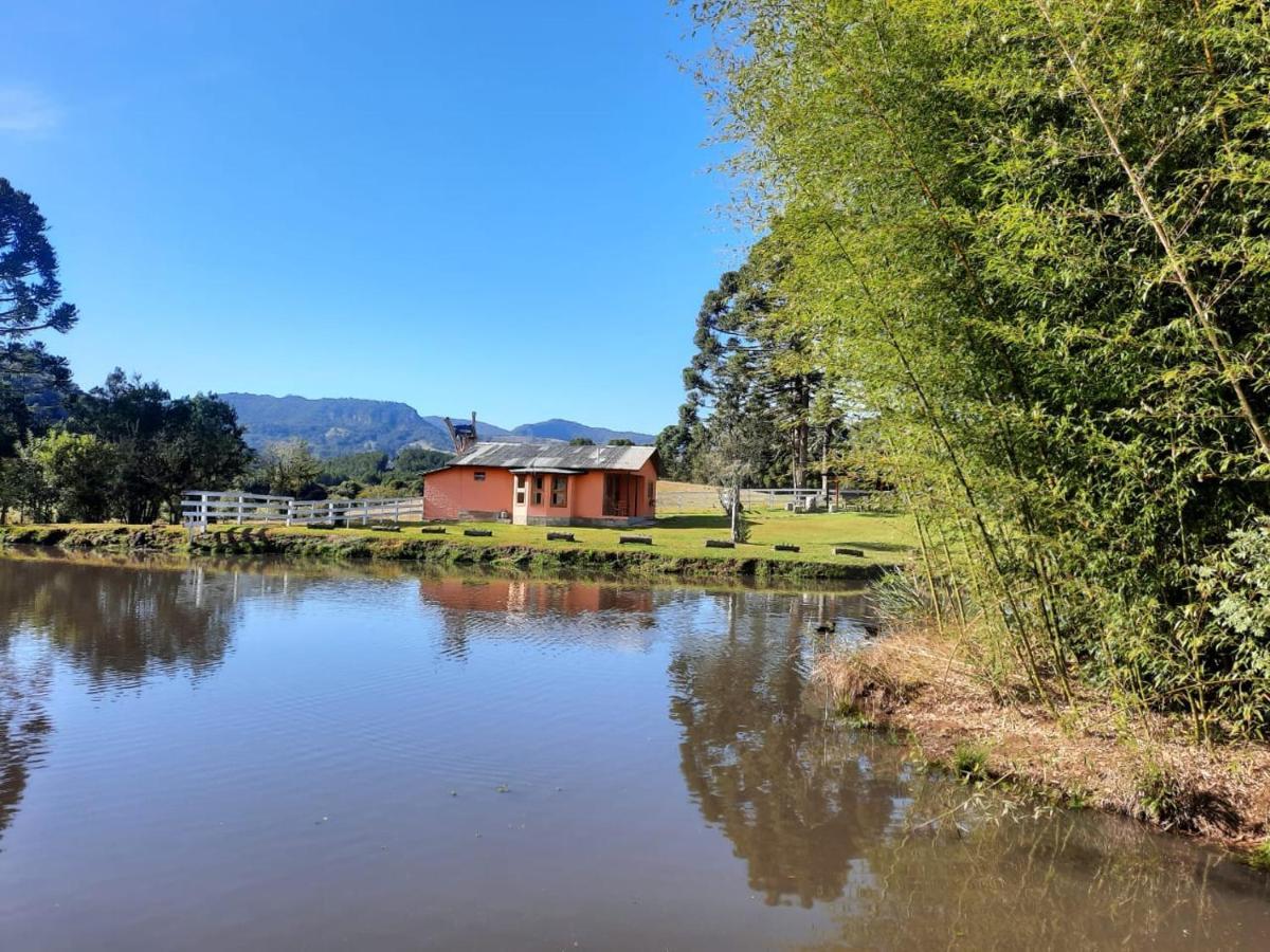 Fazenda Tamandua Casa De Campo - Cabana Coragem Villa Rio Rufino Dış mekan fotoğraf